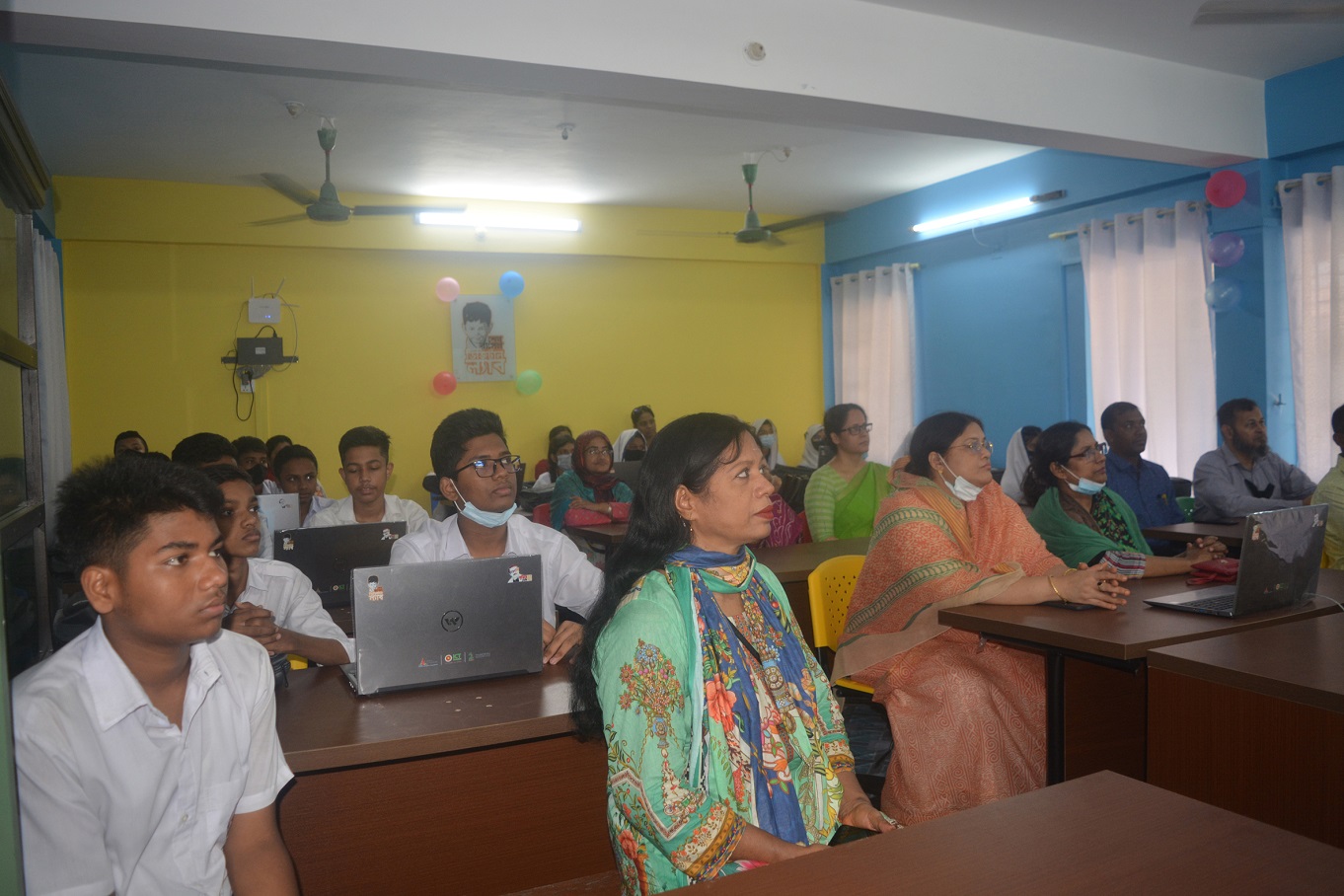 Class Room, Lab, Library